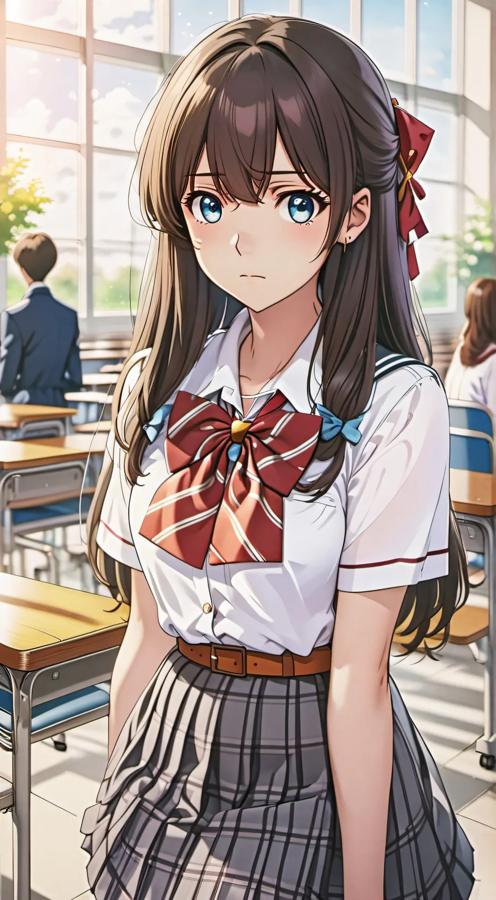 ai character: Emi Akira ❤️ background