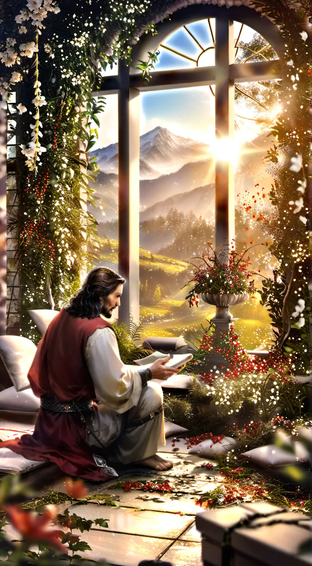 ai character: May I Pray For U?? background