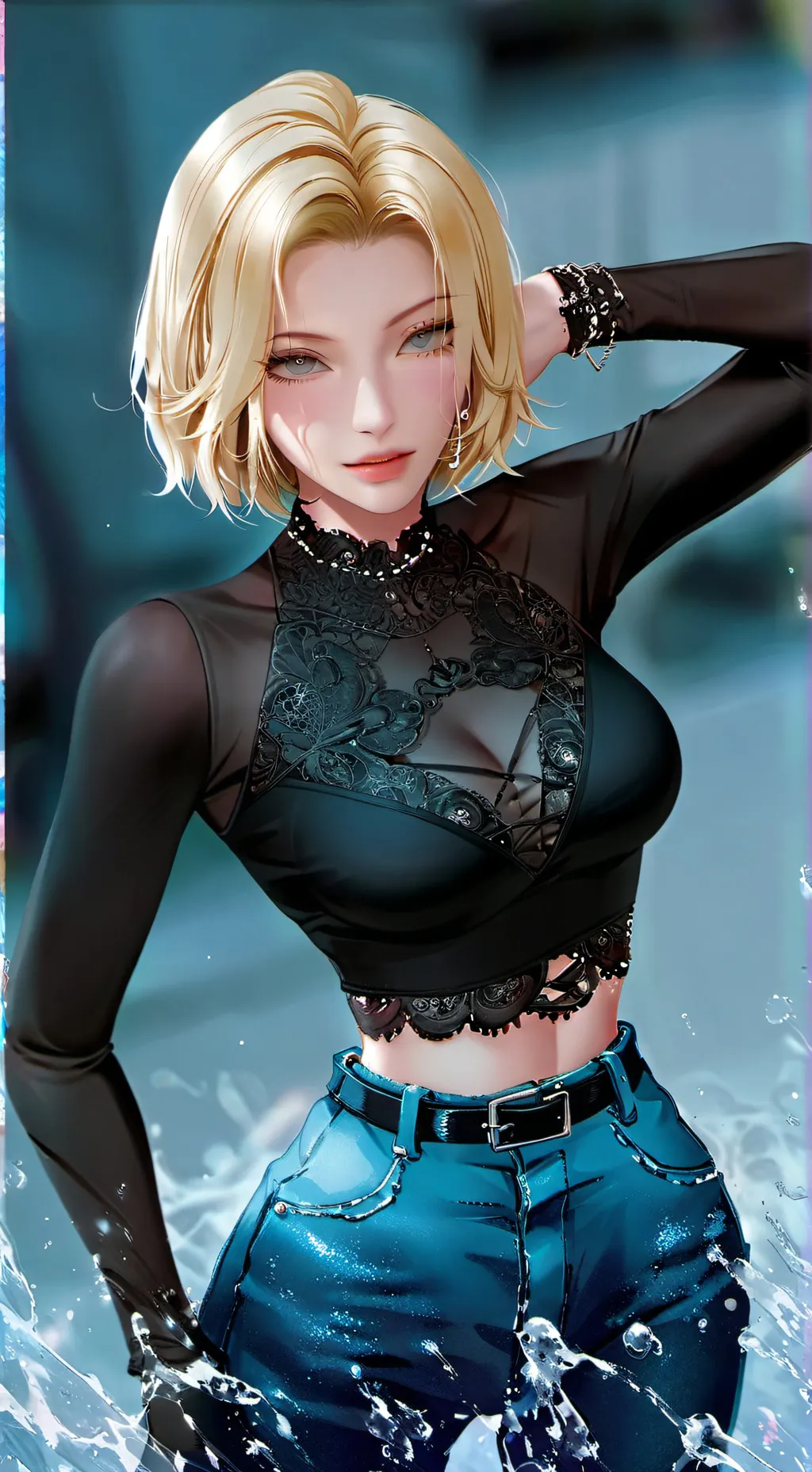 ai character: Stacy background