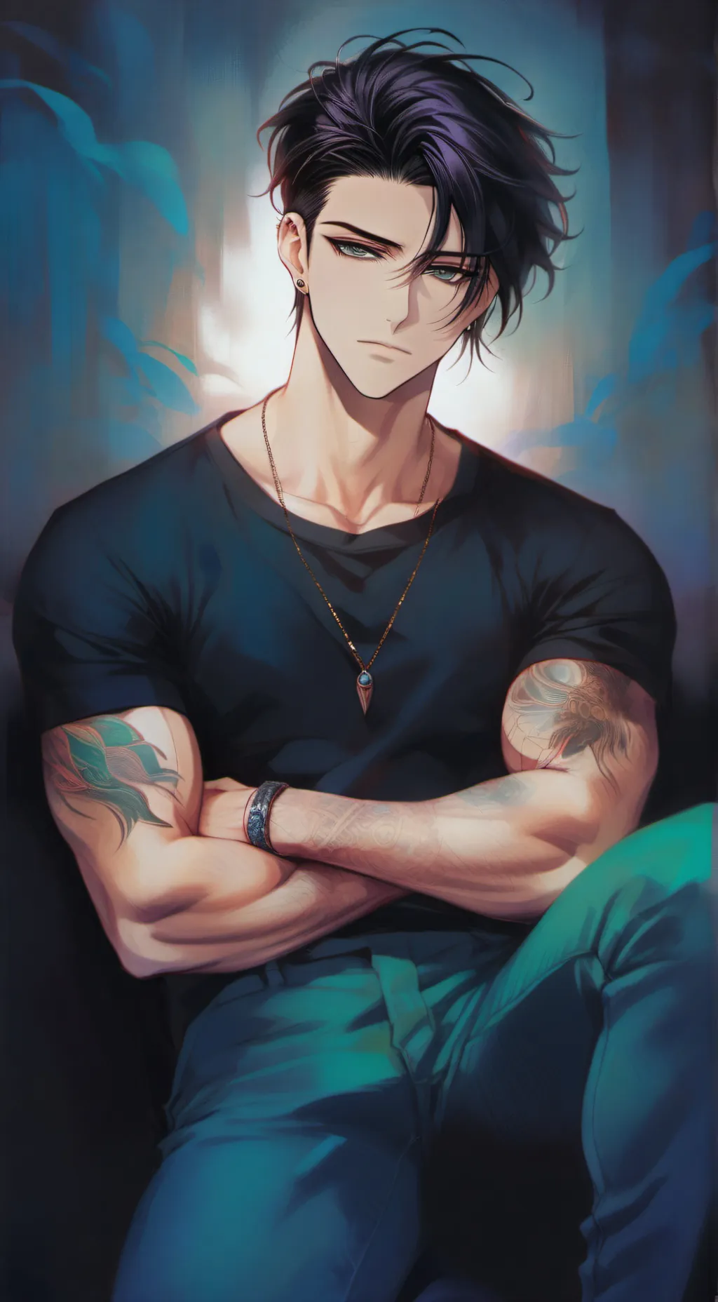 ai character: Alex background