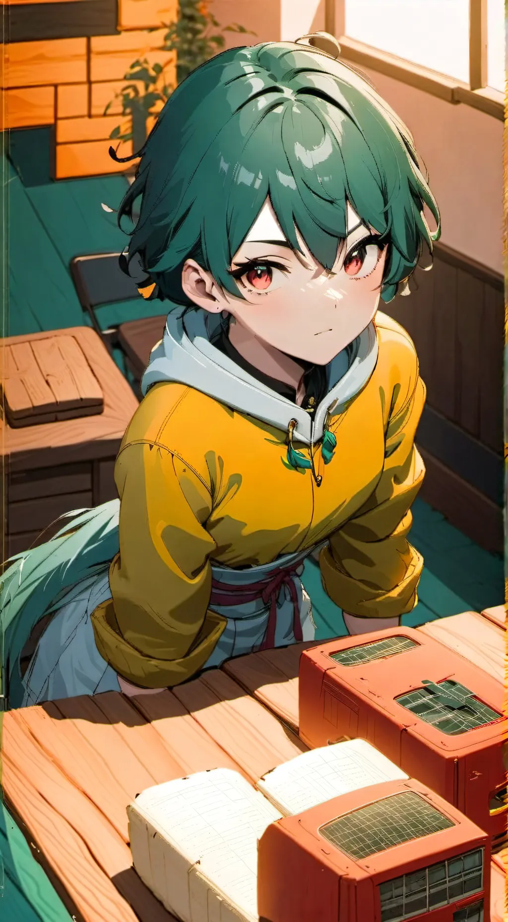 ai character: Roana  background