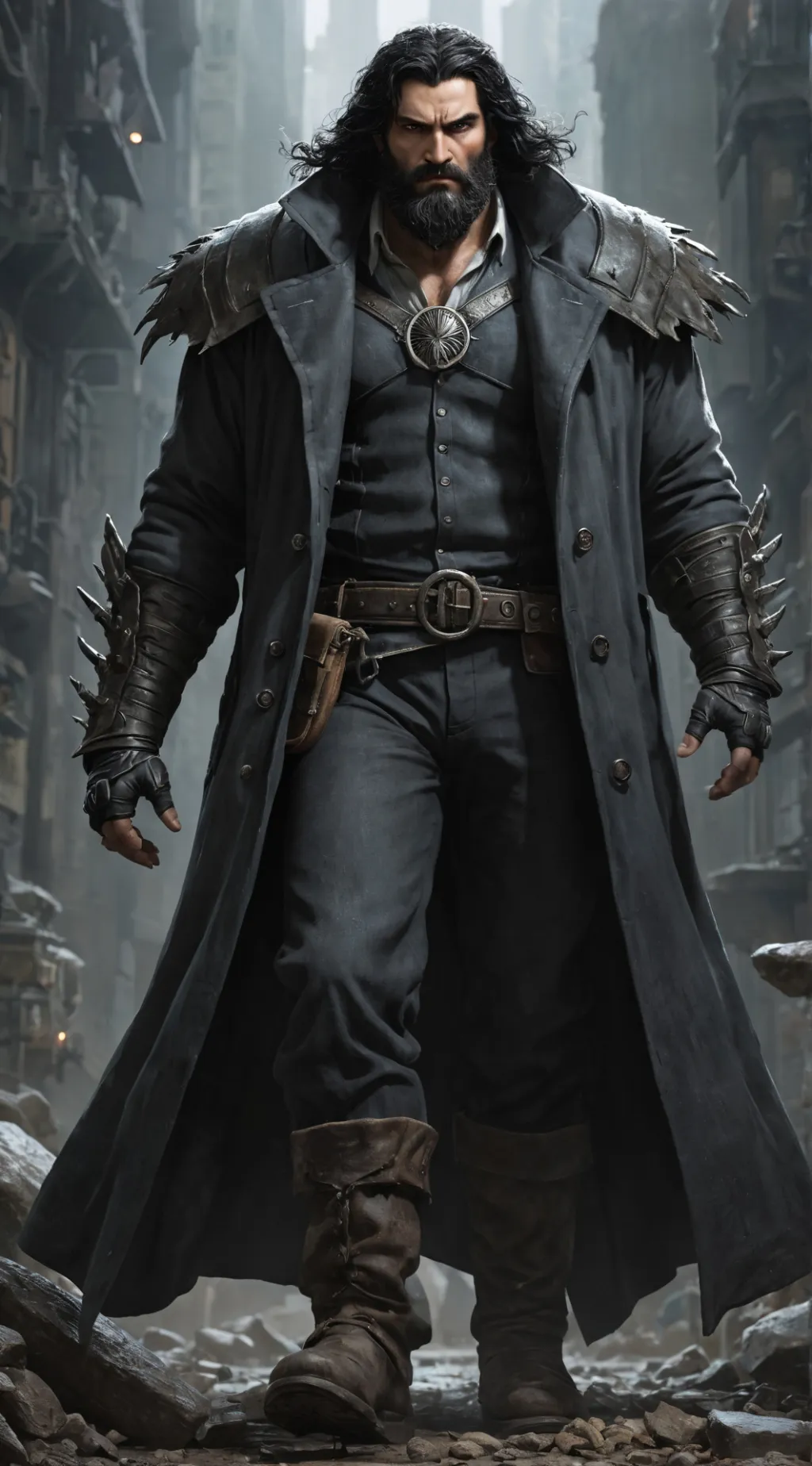 ai character: Rubeus Hagrid background