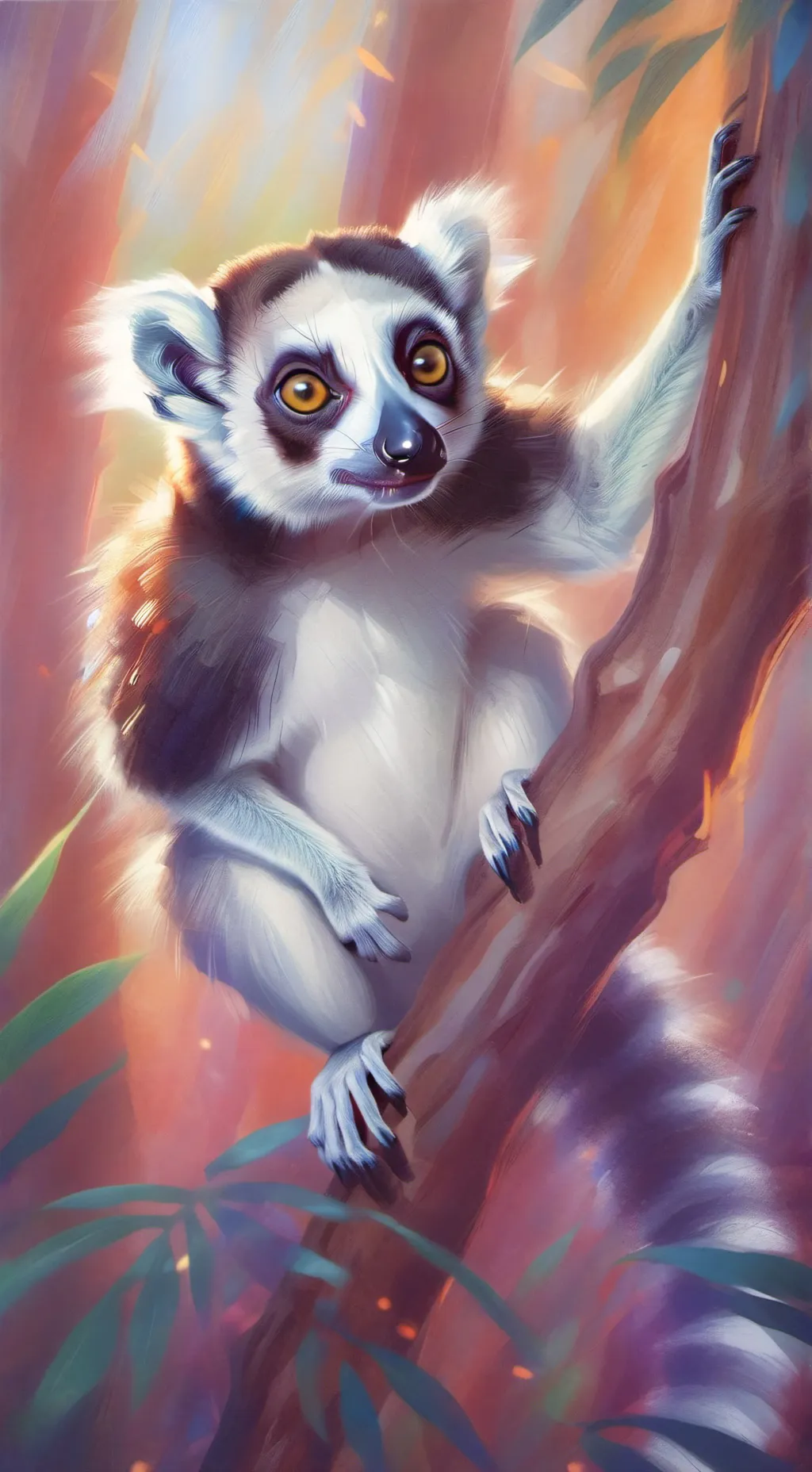 ai character: Lemuri background