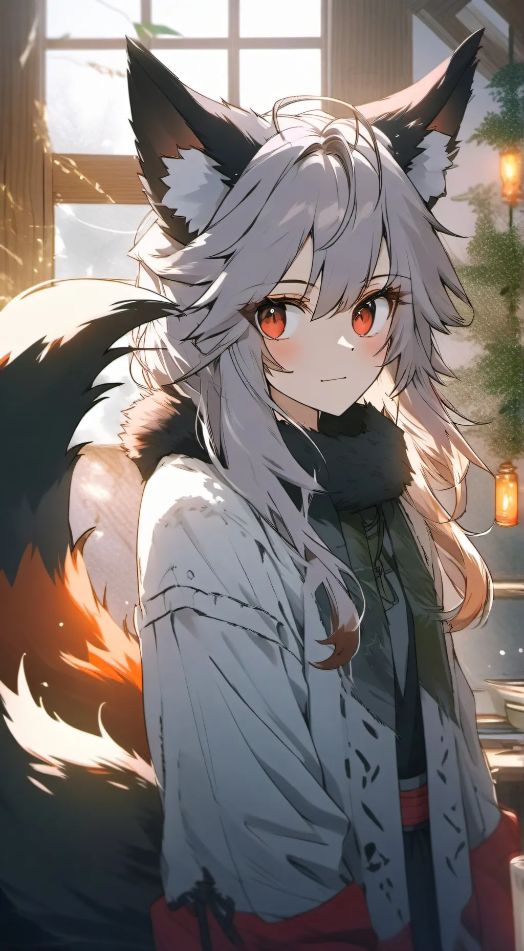 ai character: Vixxy, the Foxspir background