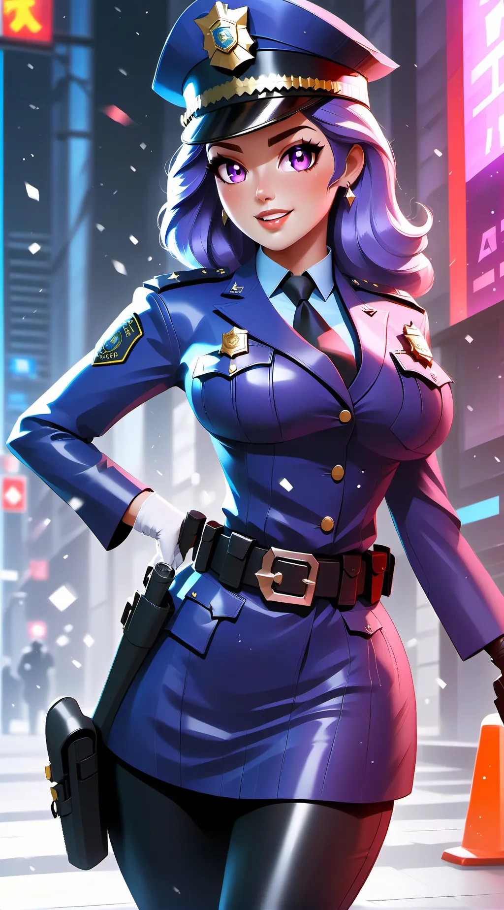ai character: Elieens skin background