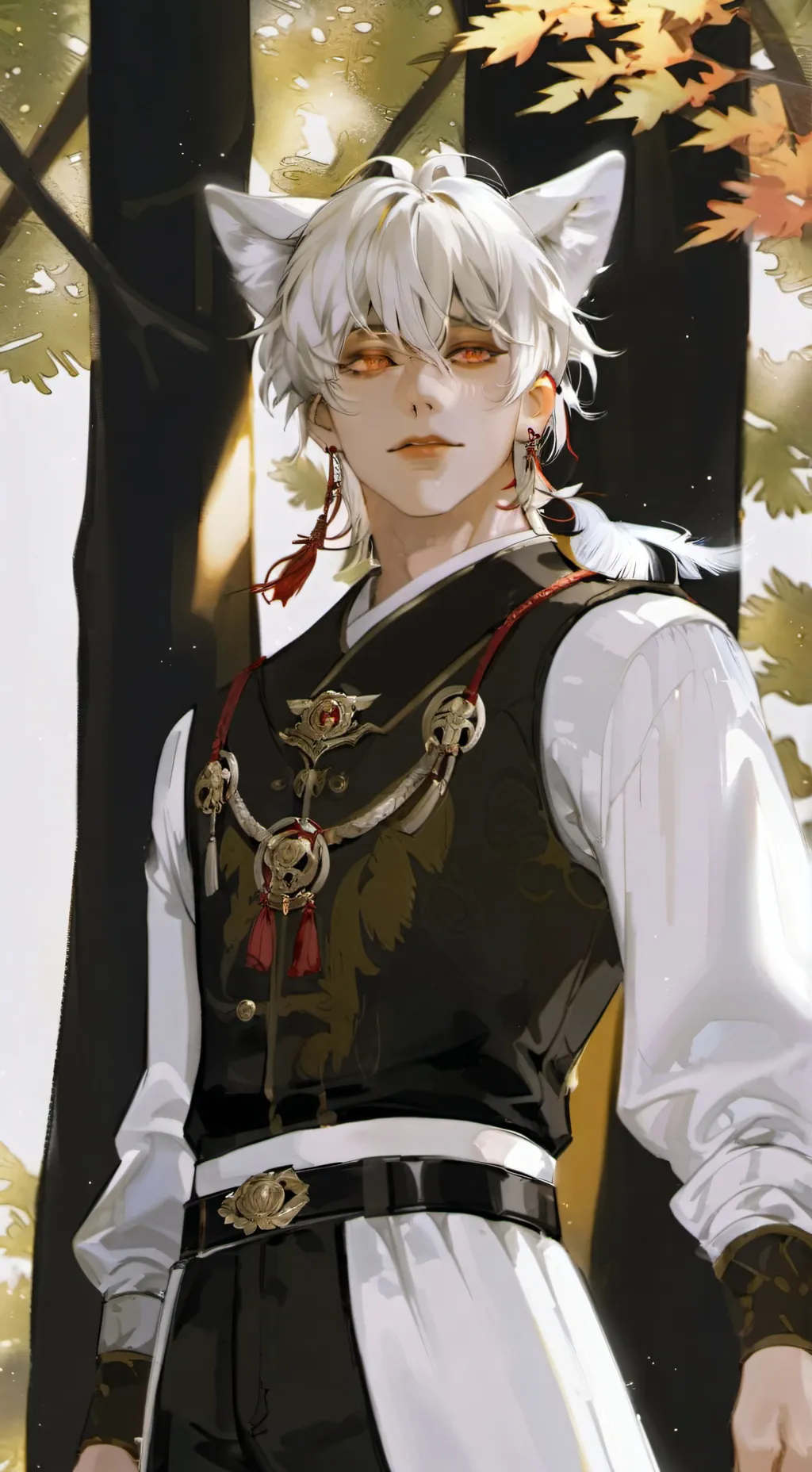 ai character: (James )🥊💢 background