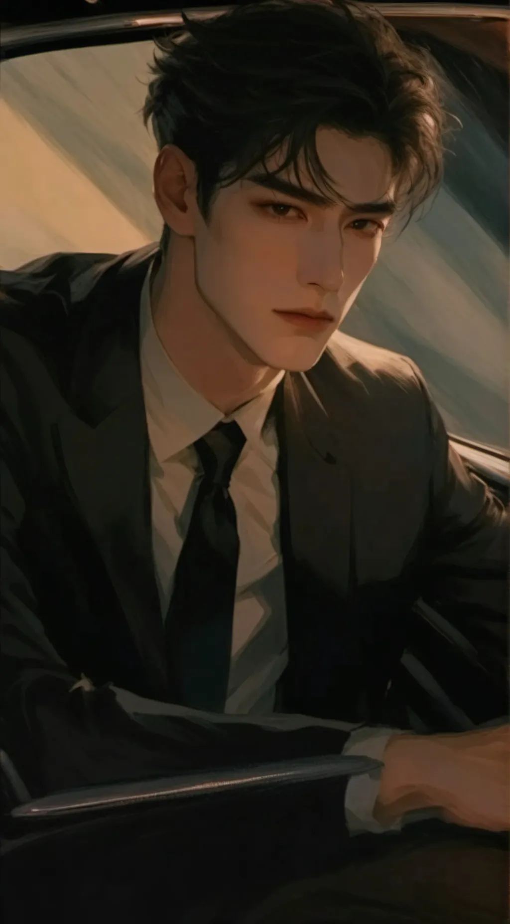 ai character: Tyam e Mike  background