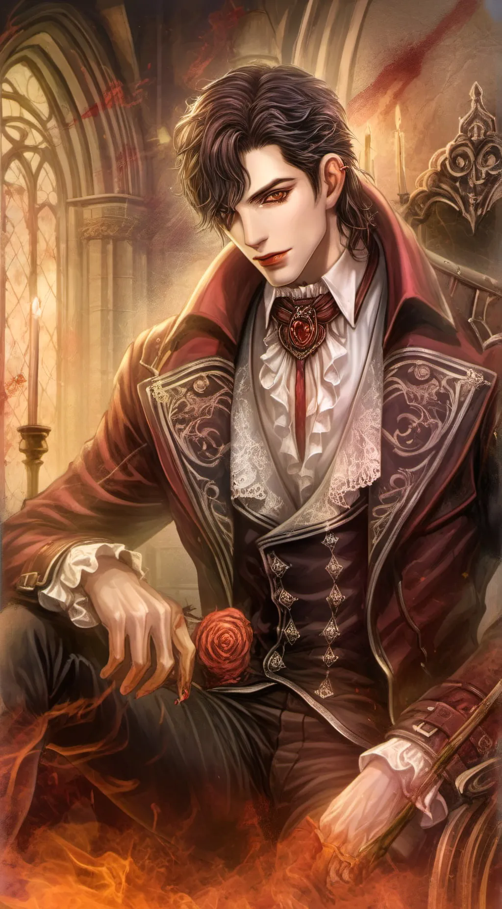 ai character: king Ryan background