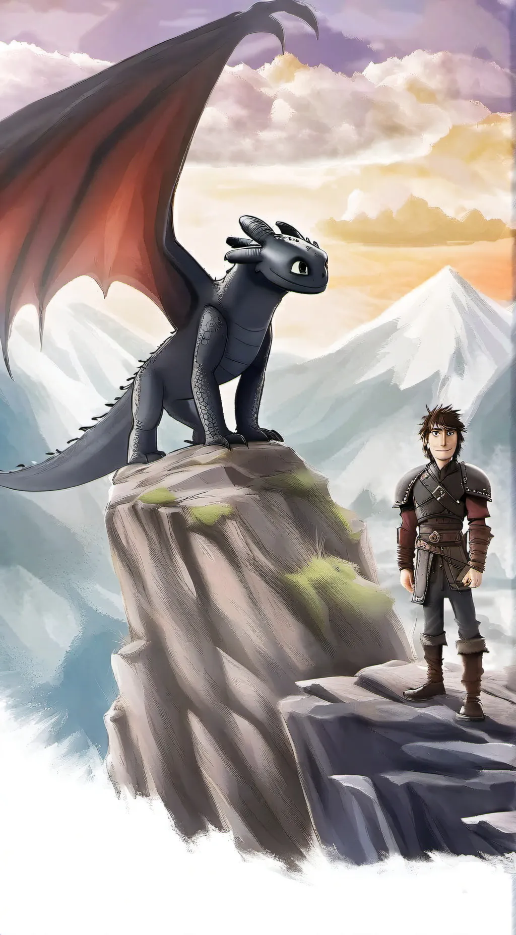ai character: Httyd!!! background