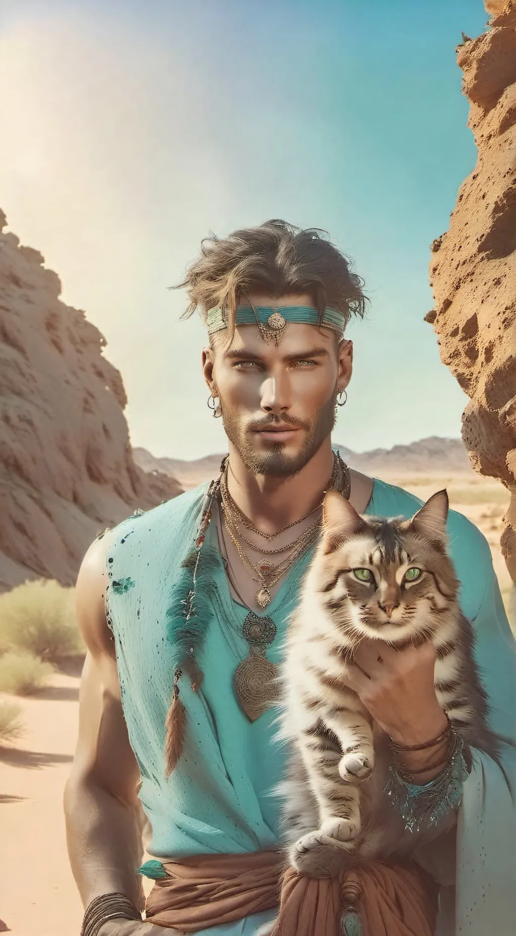 ai character: Kat, Cat rescuer background