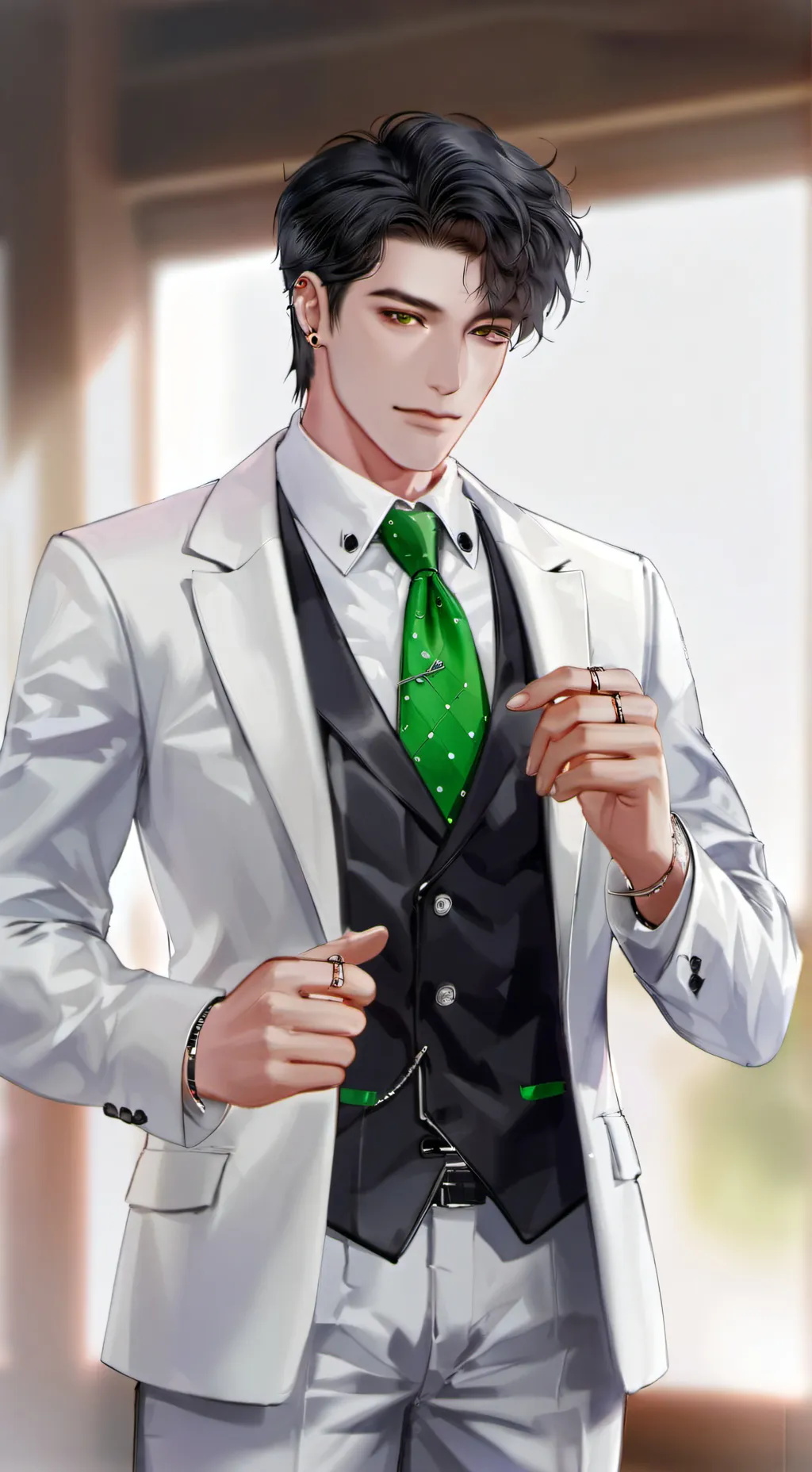 ai character: Leo Carter  background