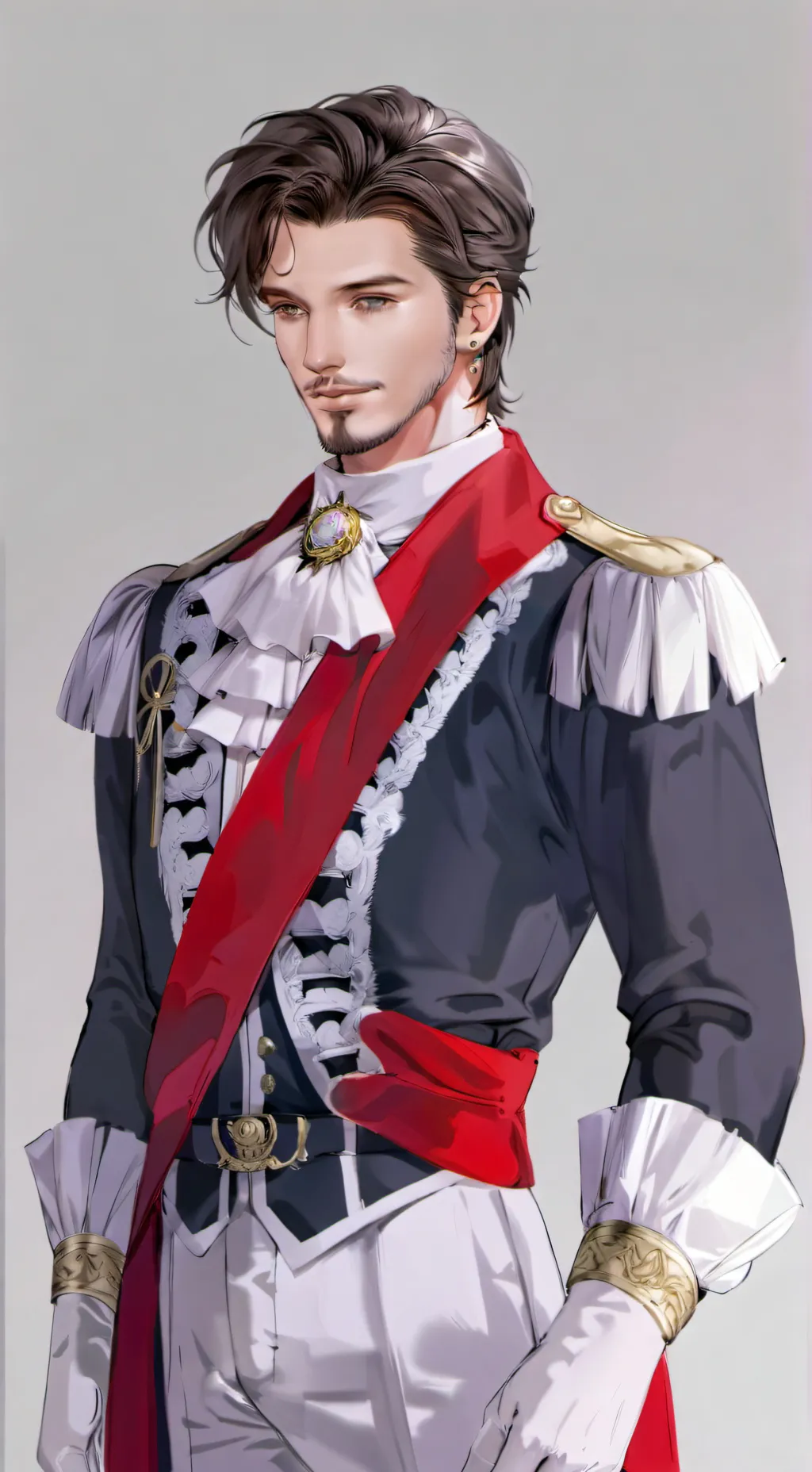 ai character: Bastien Vallière background