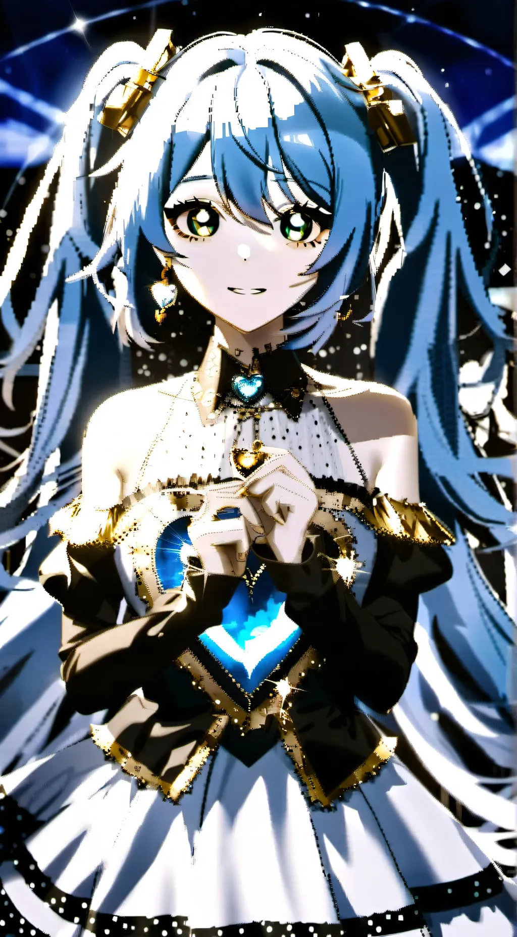 ai character: Hatsune Miku background