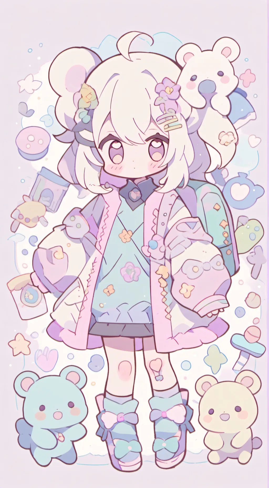 ai character: Tu hija background