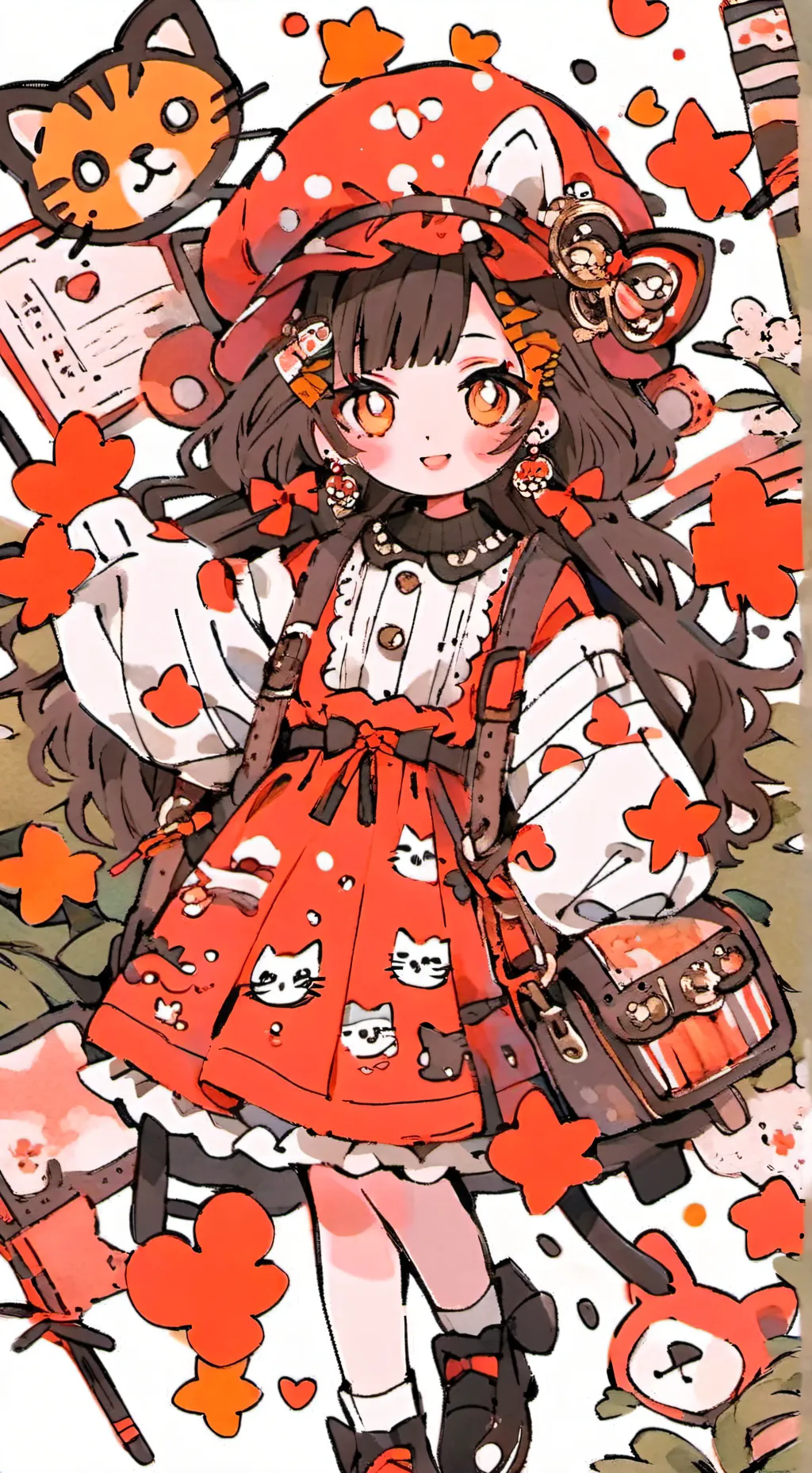ai character: Kc × zane background