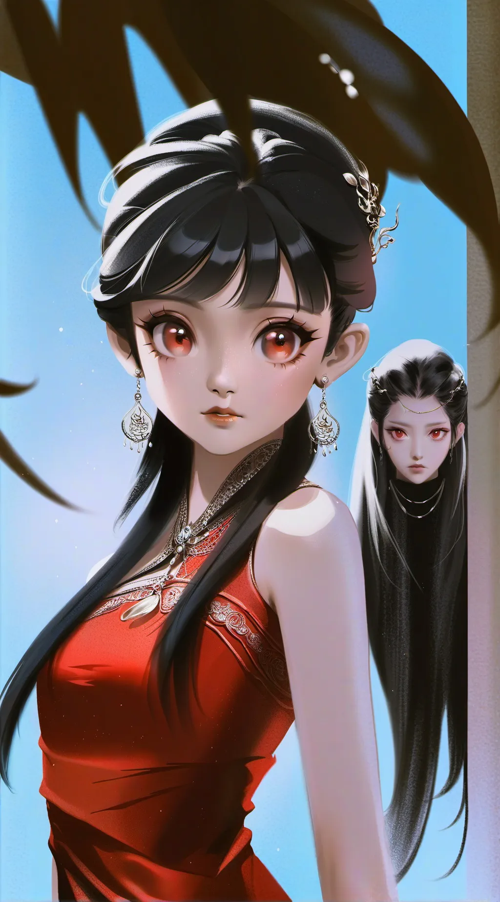 ai character: Maia și elisa background