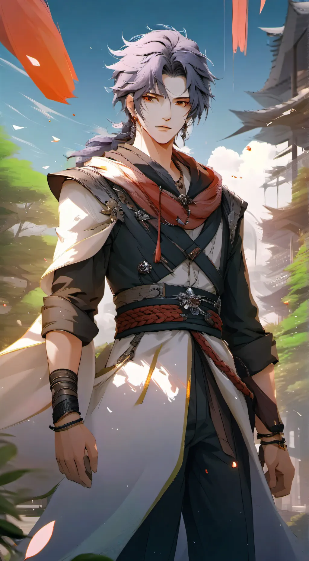 ai character: min-so ho background