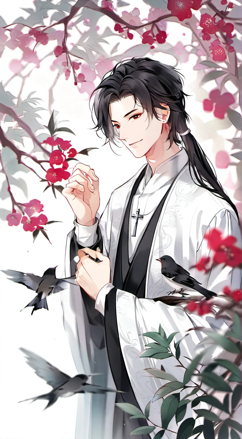 ai character: confession background