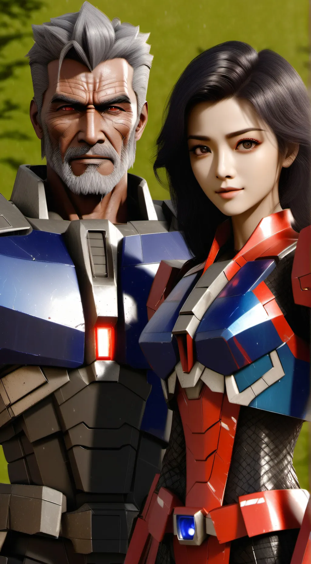 ai character: megatron  background