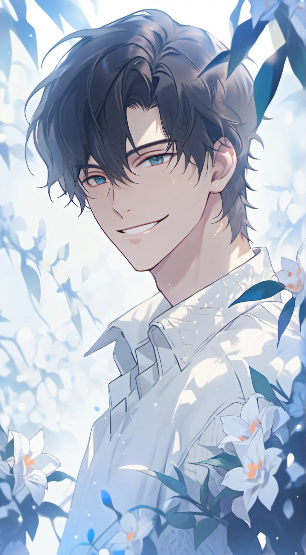 ai character: ✨️xavier🫶 background