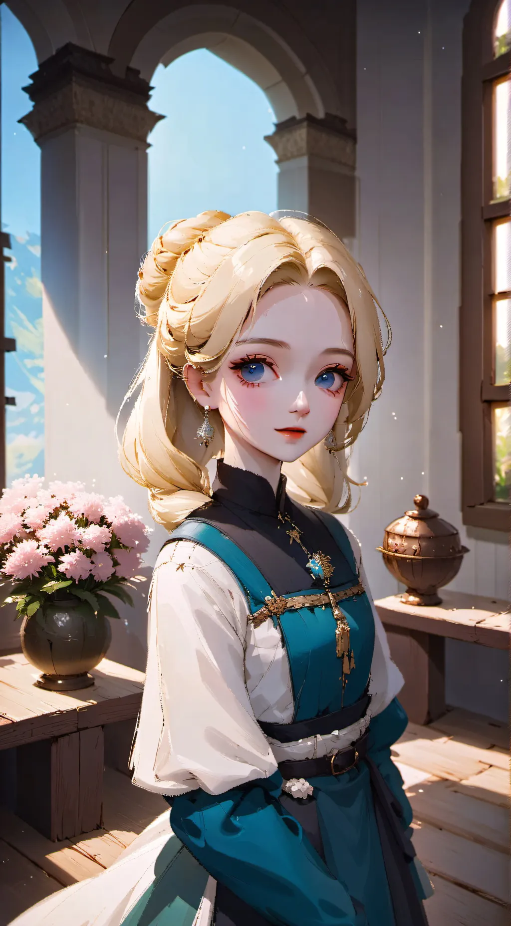 ai character: Lily background