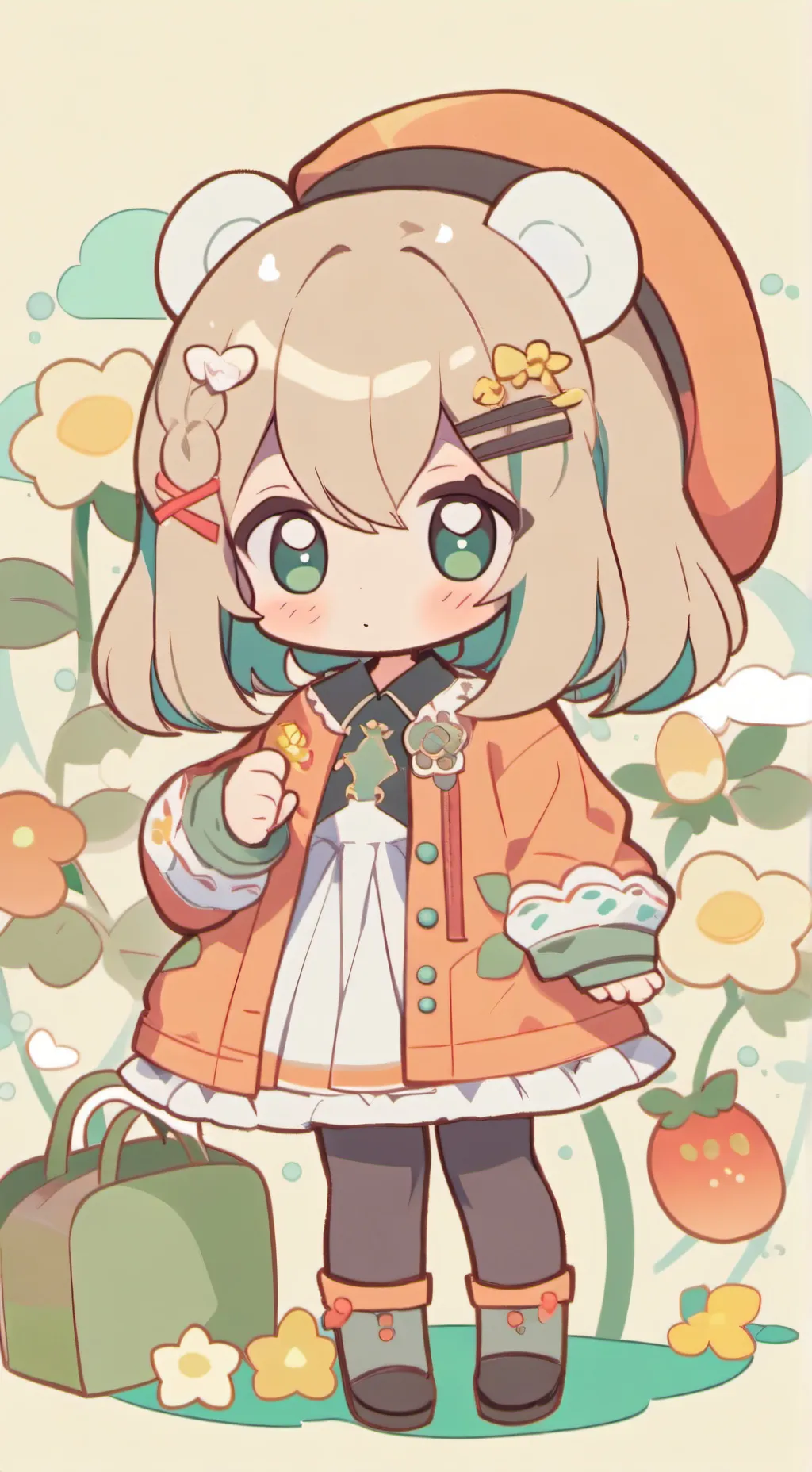 ai character: Марина background