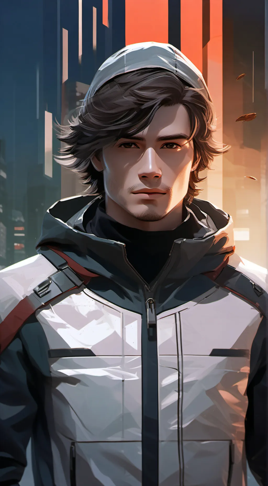 ai character: Max  background