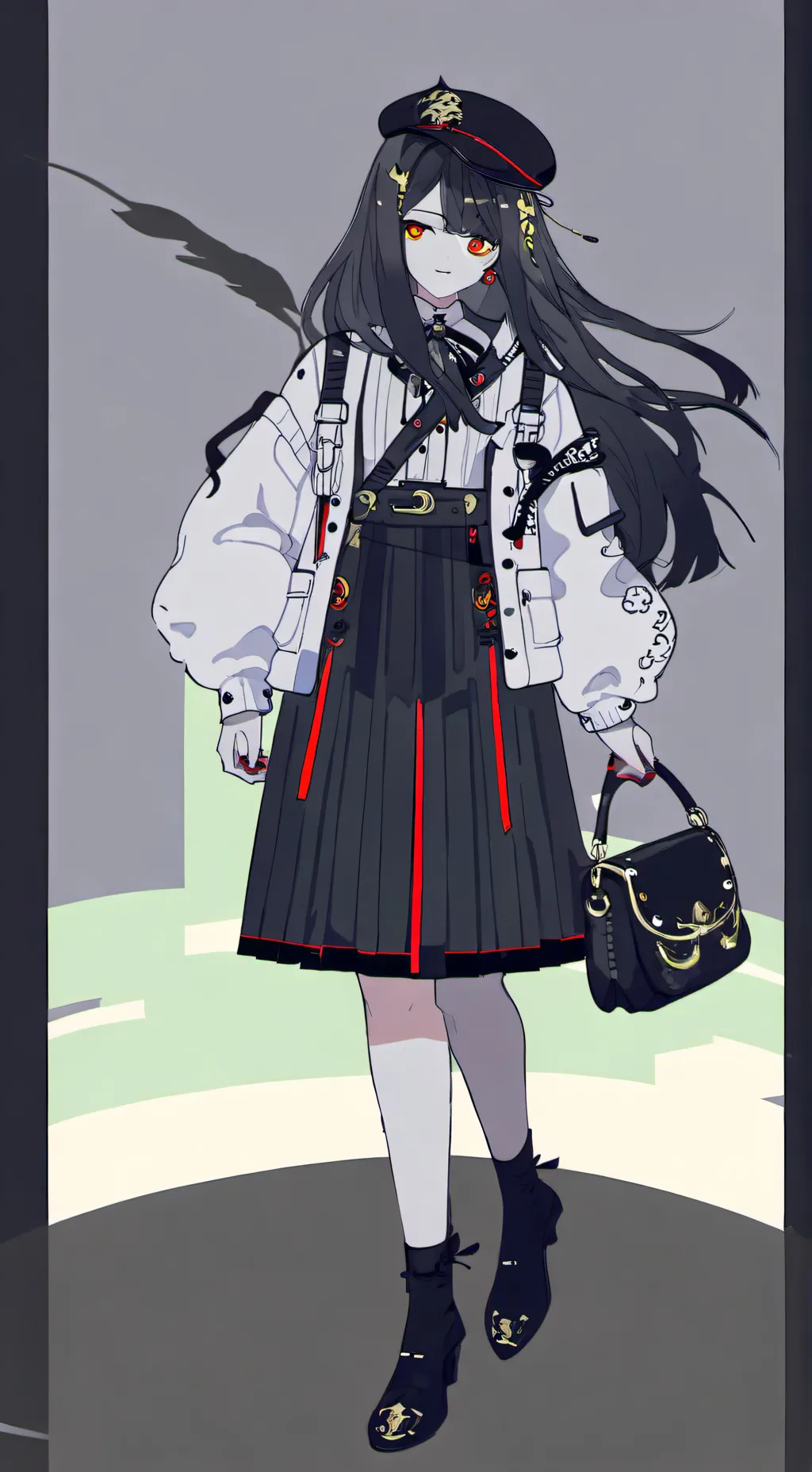 ai character: Elieen  background