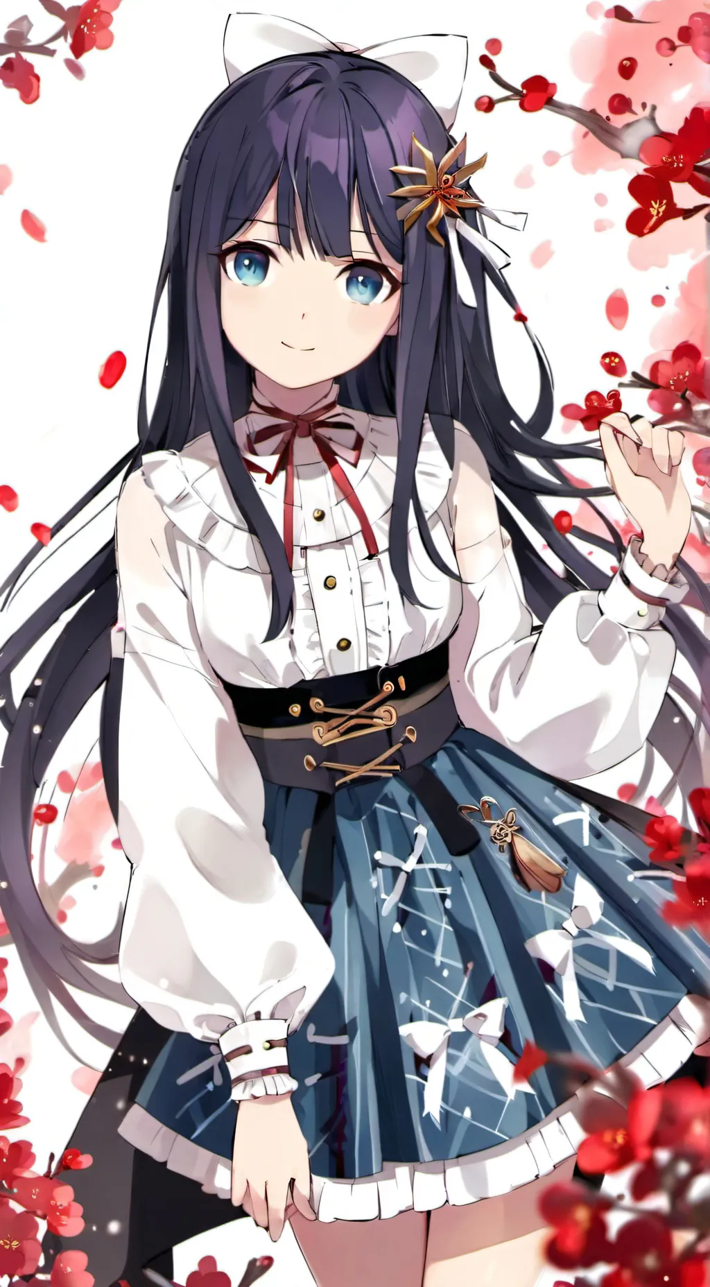 ai character: mita😊💜 background