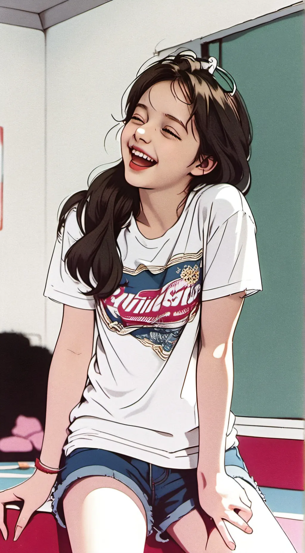 ai character: Pauline  background