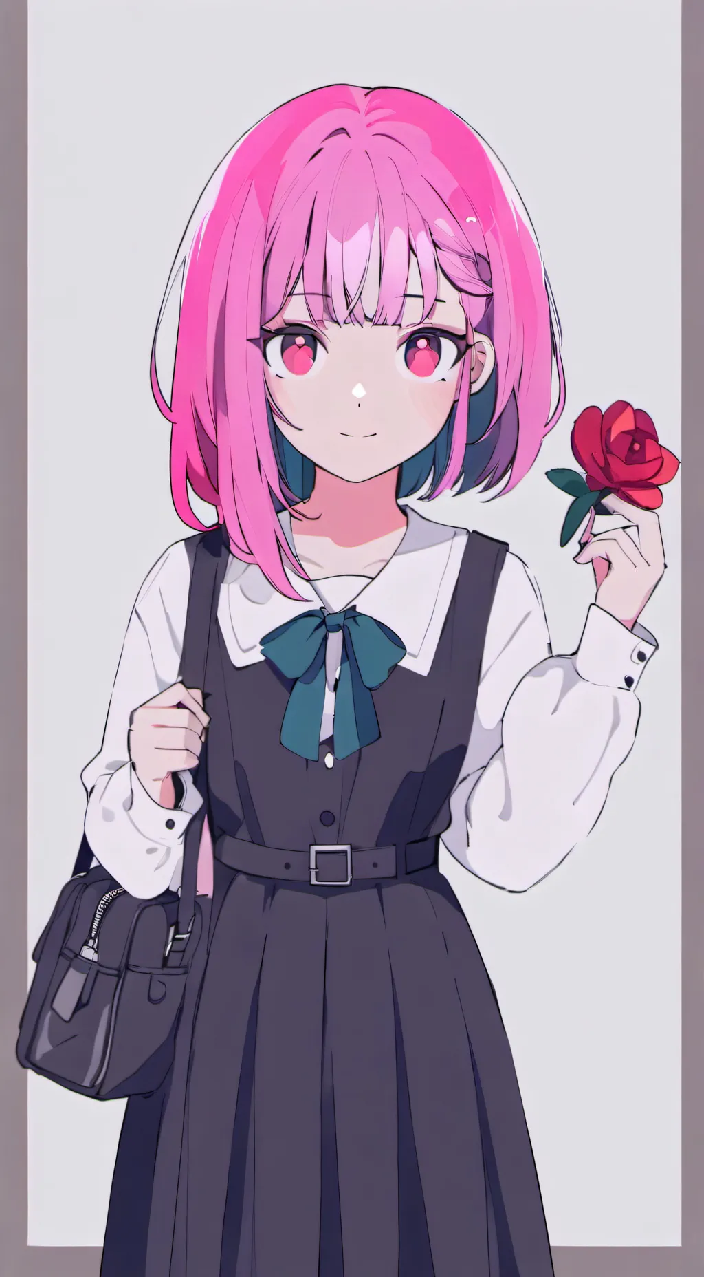 ai character: Amalia Kuroshi  background