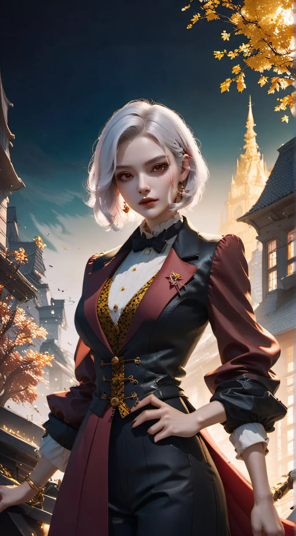 ai character: Aria  Shallow background