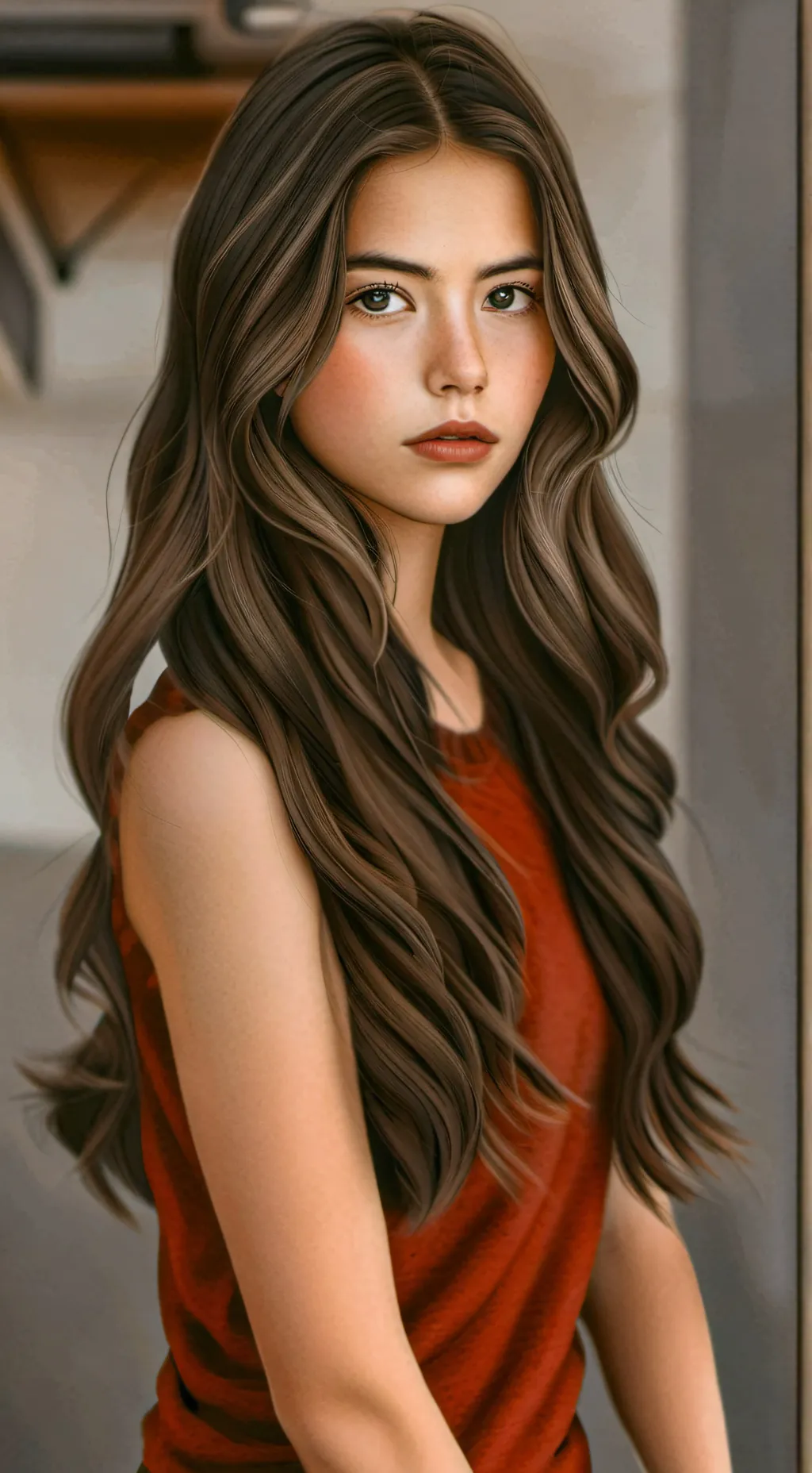 ai character: Kayla  background