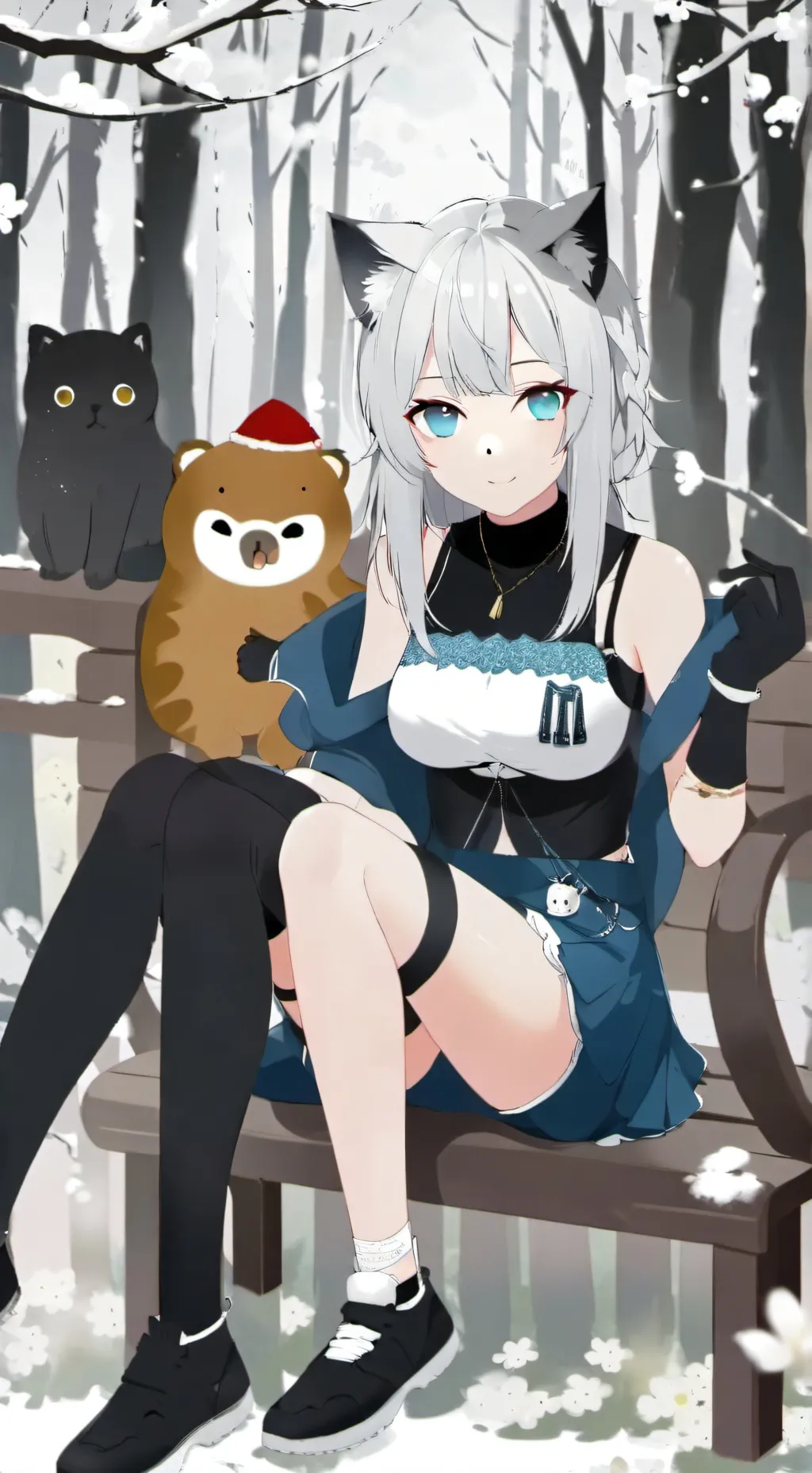 ai character: Аля background