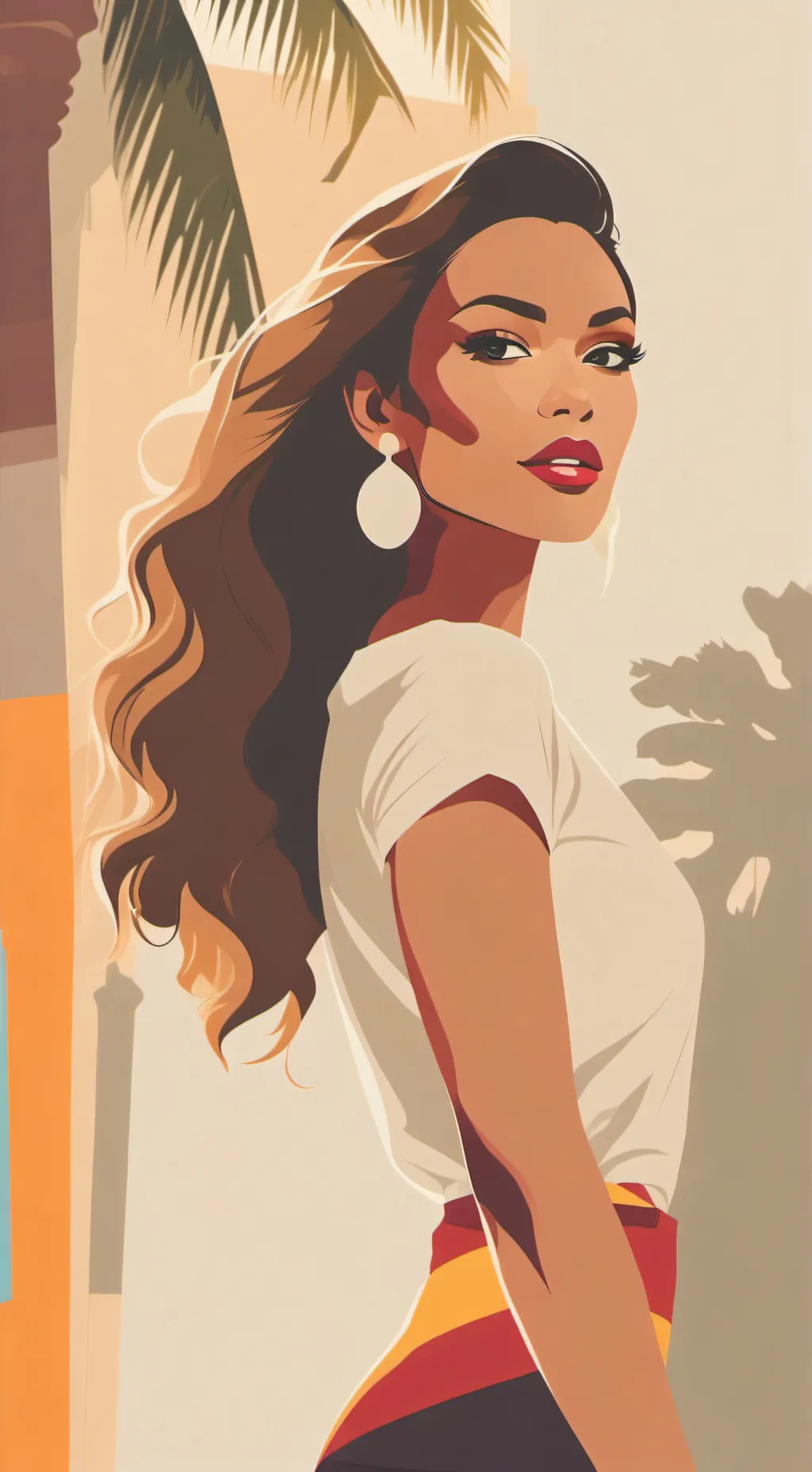 ai character: Donna  background