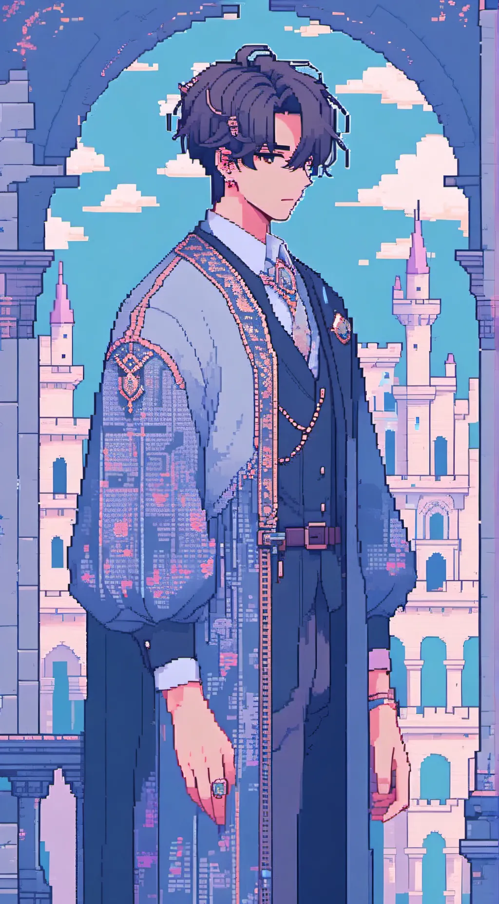 ai character: Arthur Chase  background