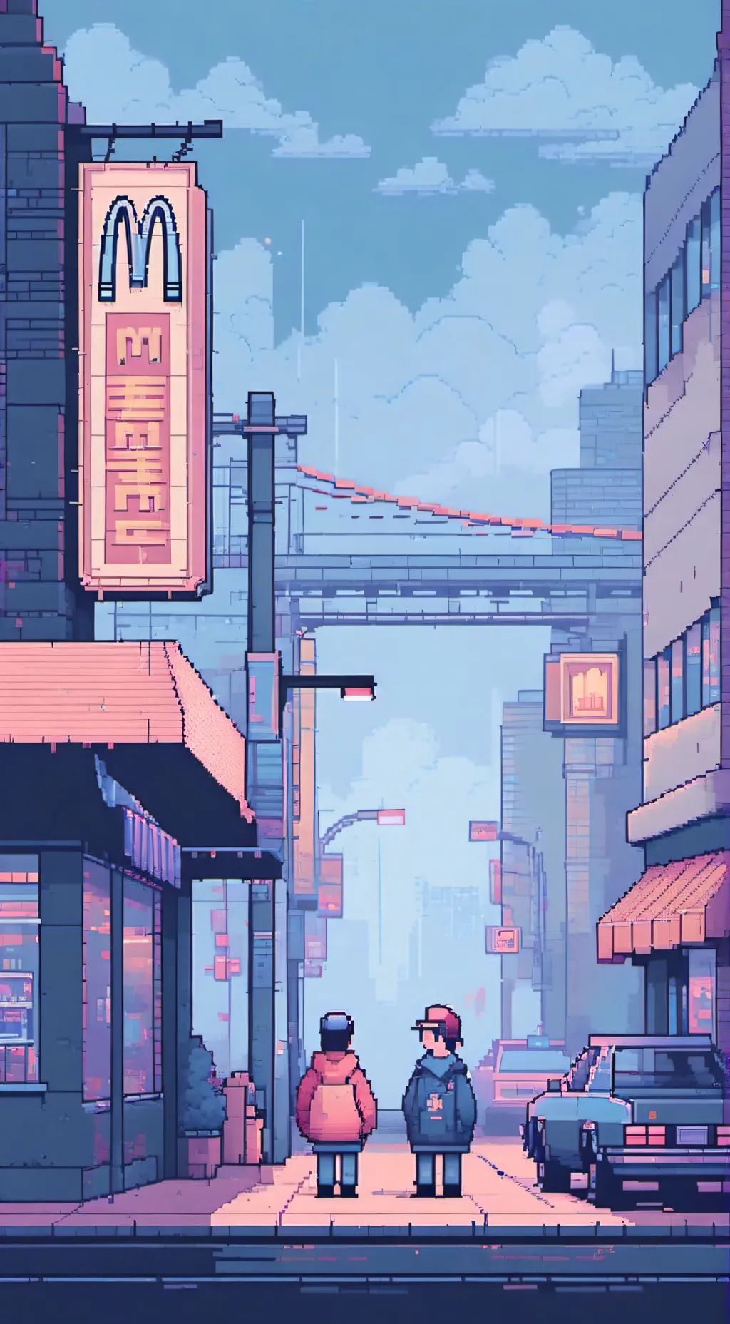 ai character: McDonalds background