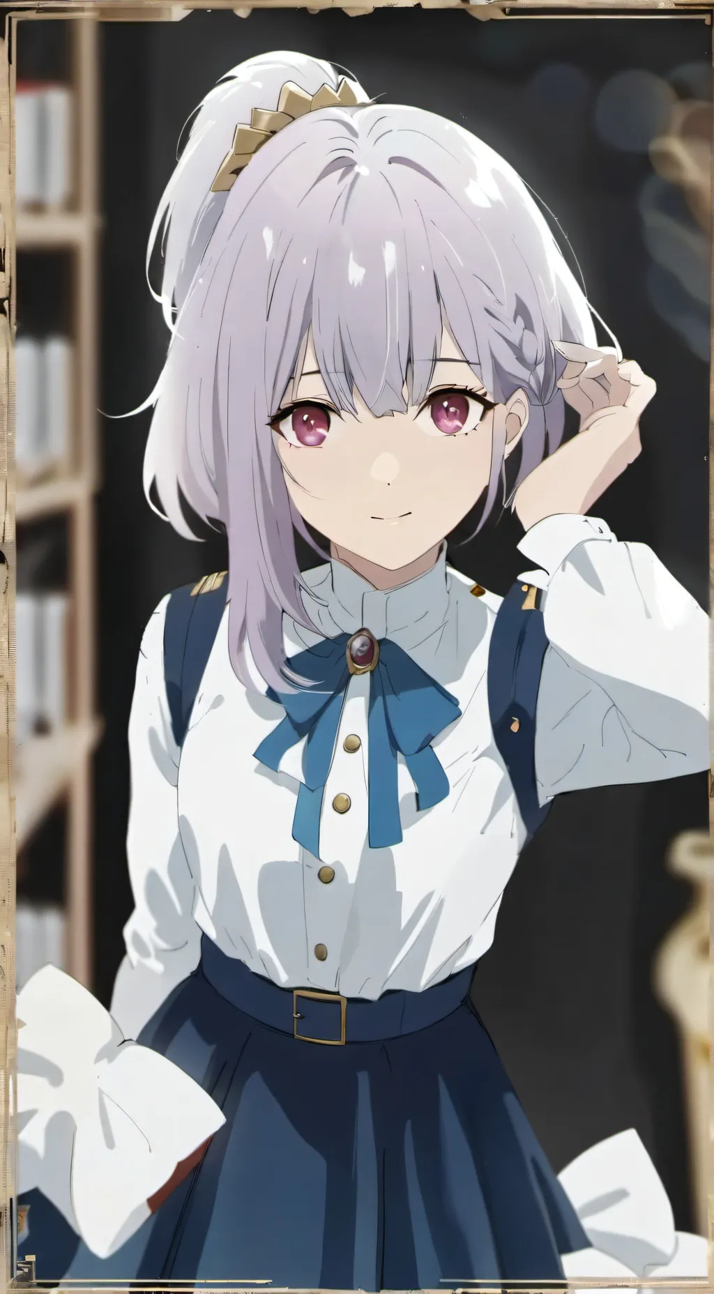 ai character: kurasaki background