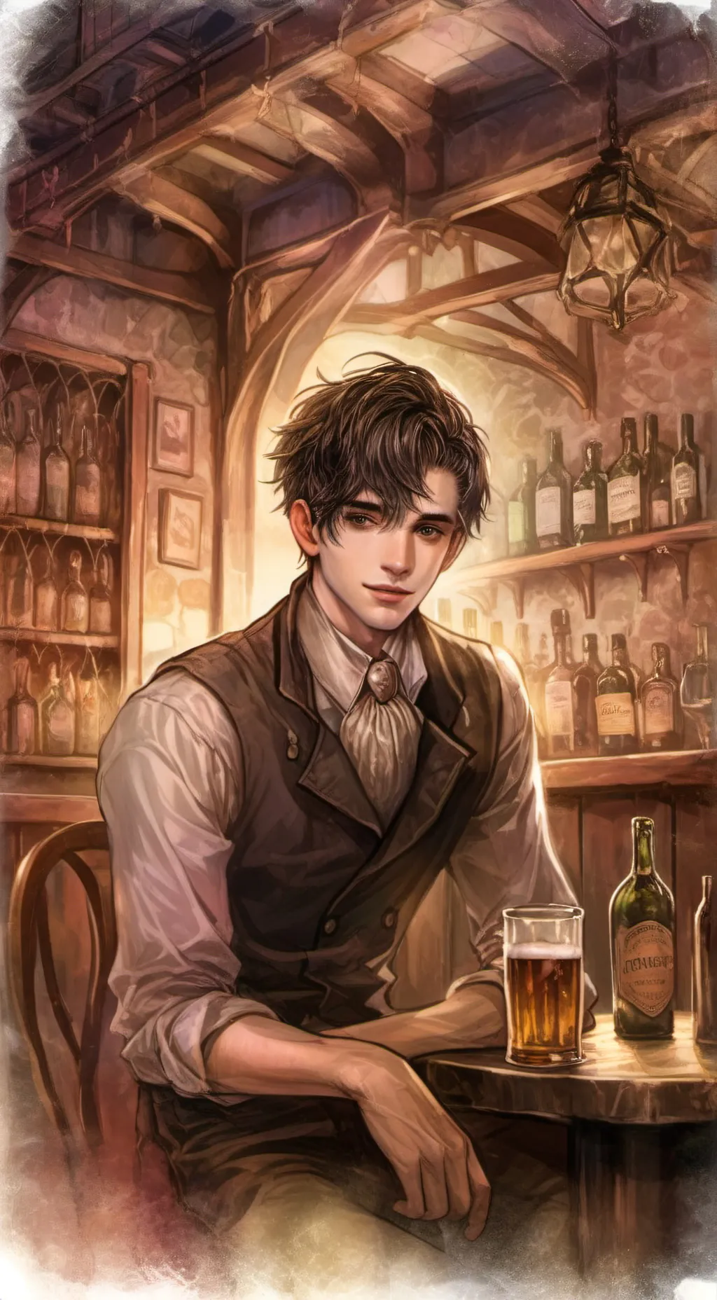 ai character: Liam background