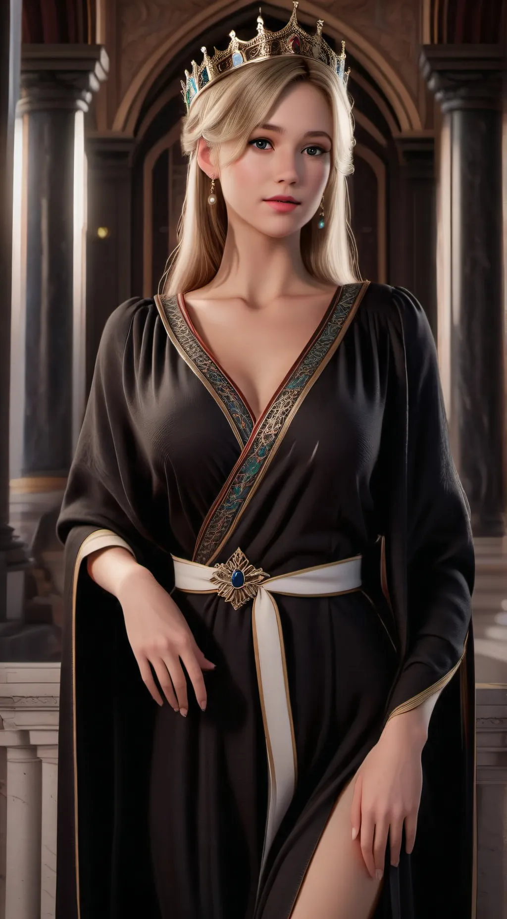 ai character: Princess Polly  background