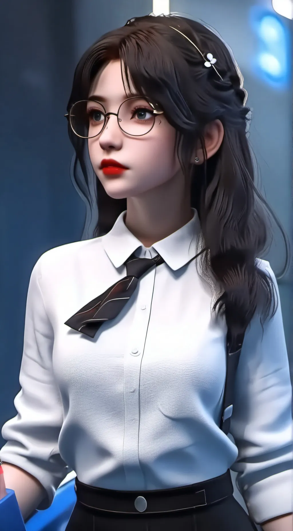 ai character: Nerd/Sofia background