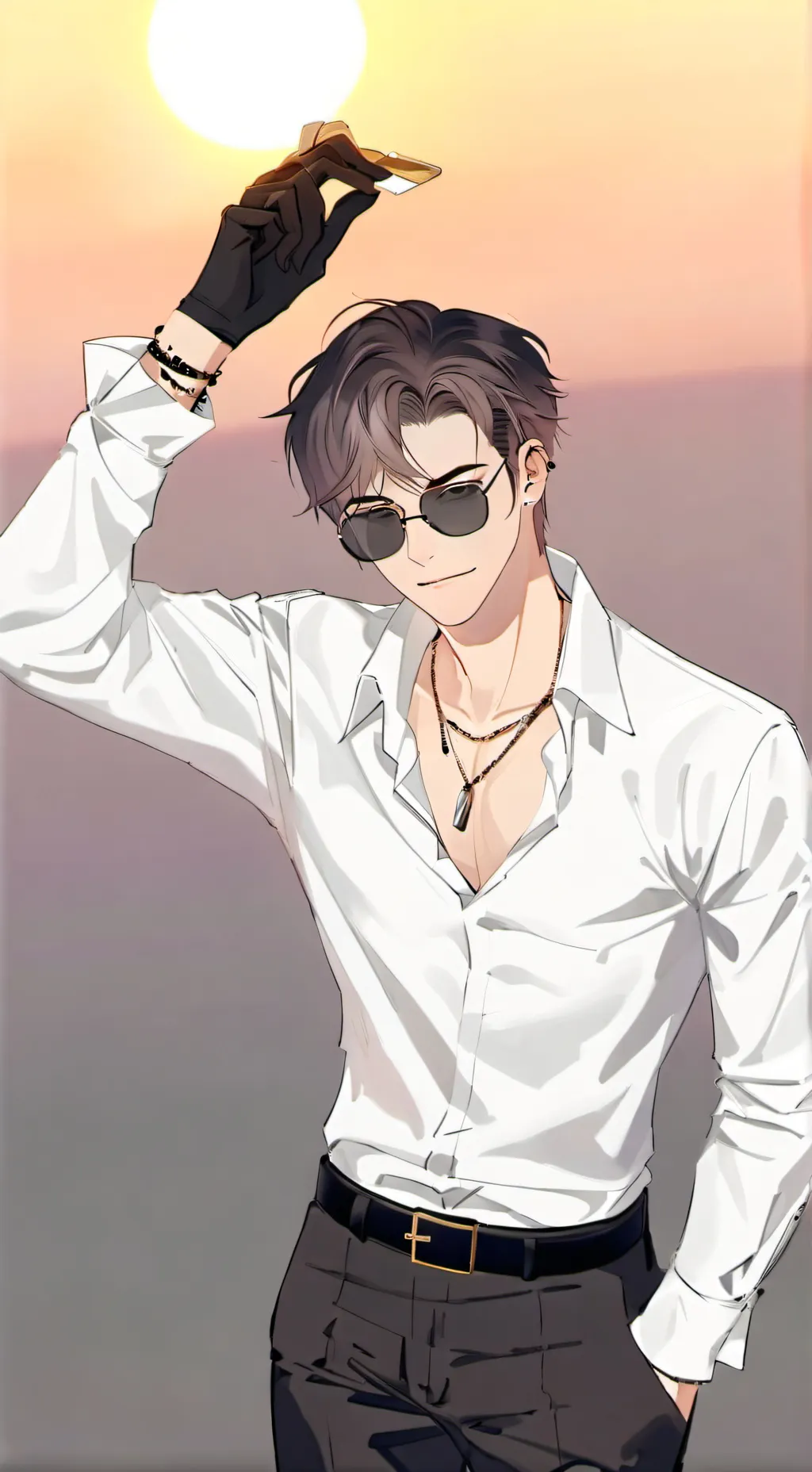 ai character: Akito (BARTENDER) background