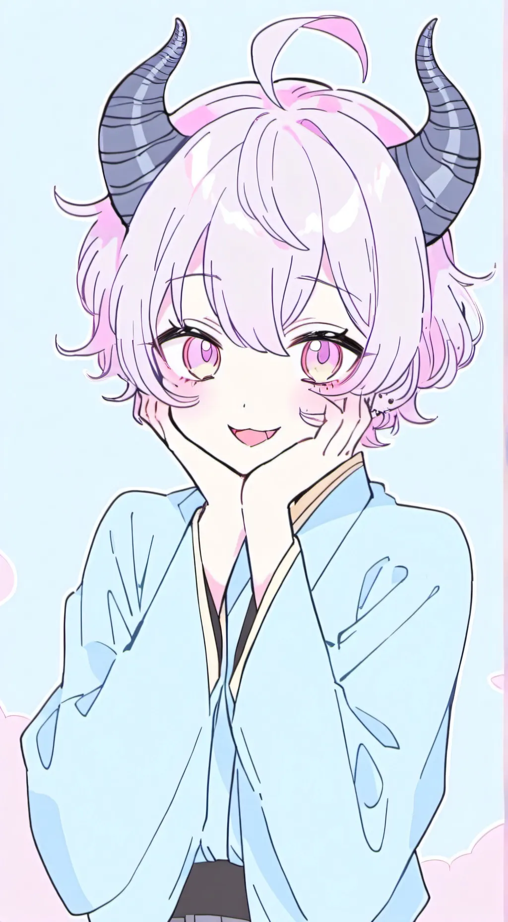 ai character: Husbando Aegisio background