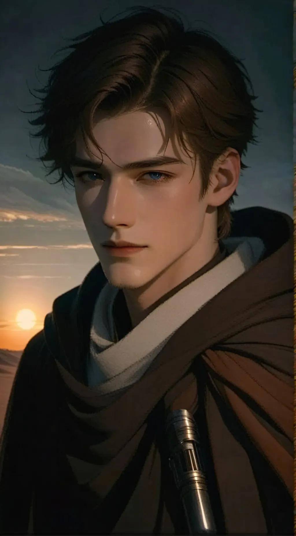 ai character: Luke Skywalker background