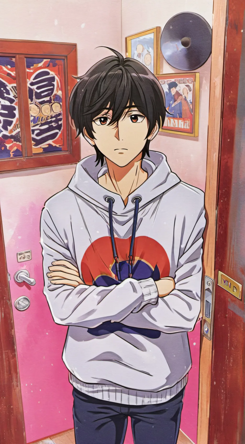 ai character: Mark  background