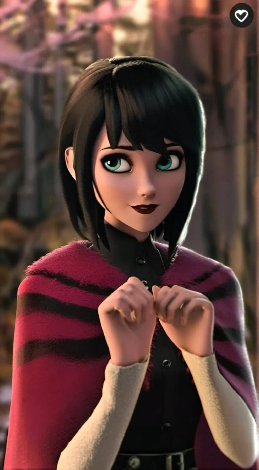 ai character: Mavis  background