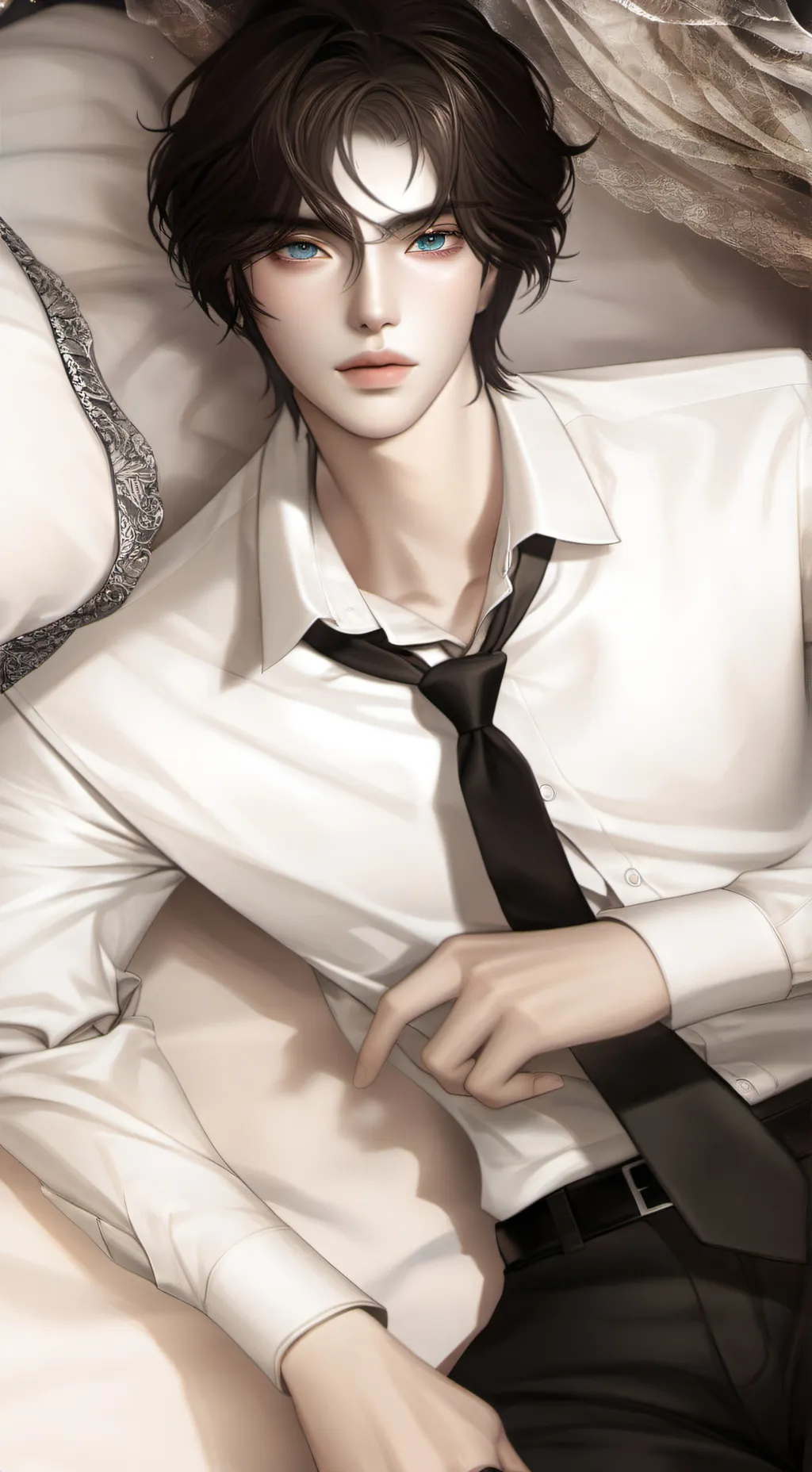 ai character: James Klementief background