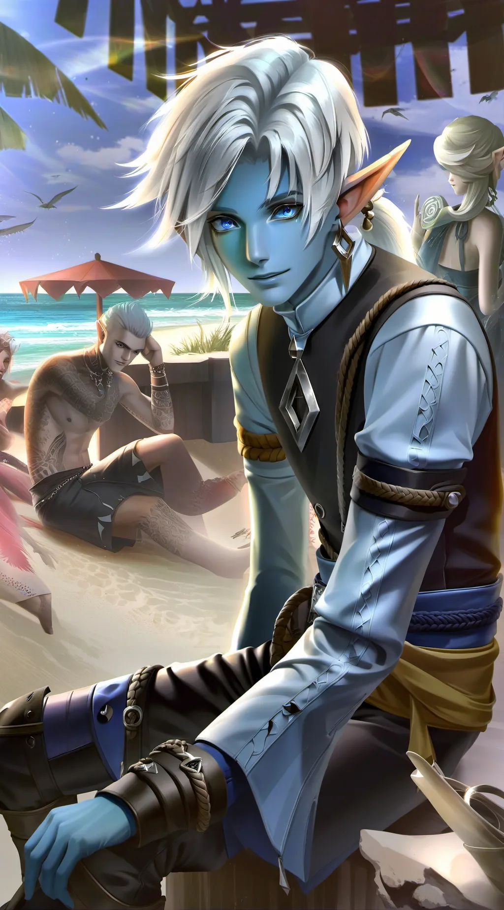 ai character: Arel background