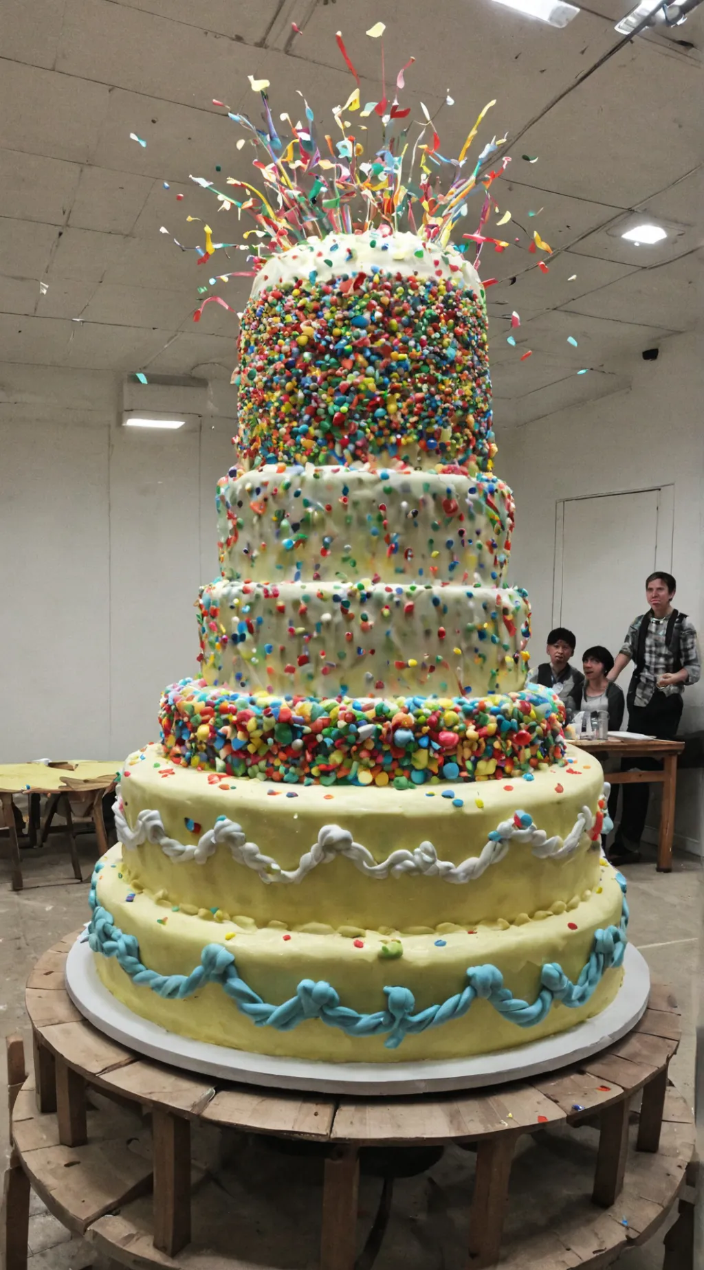 ai character: Birthday Party RPG background