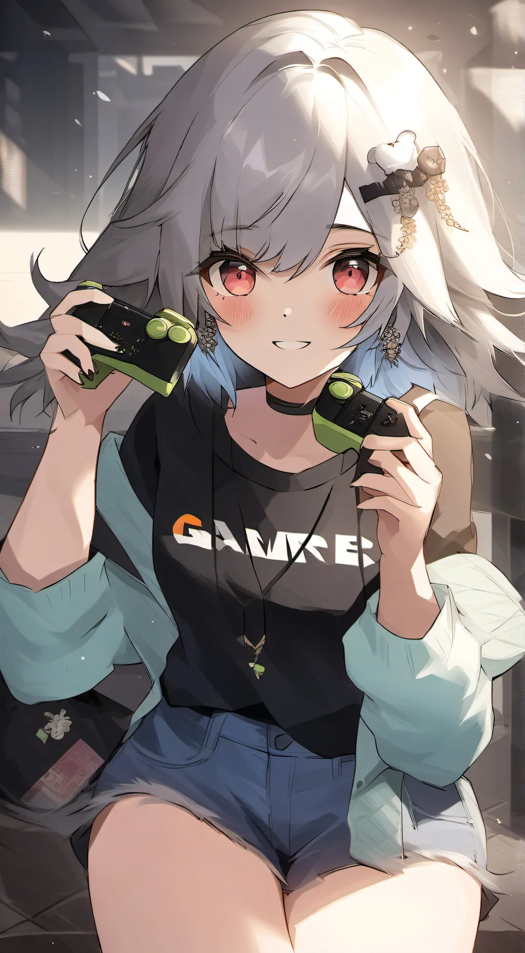 ai character: emma background